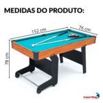 Mesa de Sinuca Dobrável IWJ021 - 2