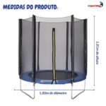 Cama Elástica 180cm - IWCE006 - 2