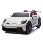Mini Carro Elétrico 24V Licenciado Porsche 911 GT3 Branco - BW423BR - 2
