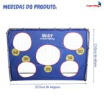 Trave de Futebol 215 cm Com Alvo - IWJ003 - 2