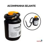 Mini Compressor De Ar 2x1 Automotivo Elétrico 300PSI 30L/MIN Com Selante - IWMCA003 - 3