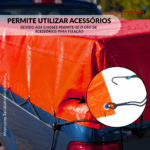 Lona Plástica De Polietileno 70G/M2 Laranja 2x2M - IWLP22LR - 5