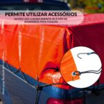 Lona Plástica De Polietileno 70G/M2 Laranja 3x3M - IWLP33LR - 5