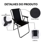 Conjunto 8 peças Mesa, Cadeiras e Guarda-Sol - IWCJ013 - 6