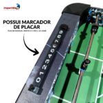 Mesa Pebolim Preta e Azul 118 X 61 X 79 CM - IWJ008AZ - 6