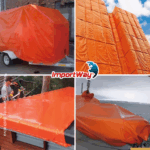 Lona Plástica De Polietileno 70G/M2 Laranja 2x2M - IWLP22LR - 7