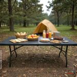Mesa Camping Dobrável Vira Maleta 1,80.X 0,73M Madeira - IWCAM008MD - 7