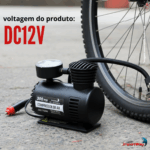 Mini Compressor De Ar Automotivo 300PSI 20L/MIN Com Kit Reparo - IWMCA001 - 8