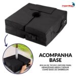 Ombrelone Lateral 3,00M Azul Com Base - IWCJ006AZ - 8