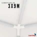 Gazebo Montável Branco 3,00X9,00M - IWGZMSP39BR - 8
