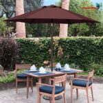 Ombrelone Base Central Articulado 2,70m TerraCota - IWOBCA270TE - 9