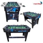 Mesa Pebolim Preta e Azul 118 X 61 X 79 CM - IWJ008AZ - 9