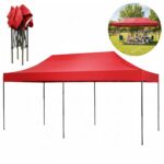 Gazebo Articulado 3x6m Vermelho - IWCJ017VM - 1