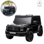 Mini Carro Elétrico Gigante 24V Licenciado Mercedes Benz G63 Preto - BW434PT - 1