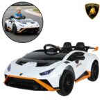 Mini Carro Licenciado 12V Lamborghini Huracan Sto Branco - BW403BR - 1