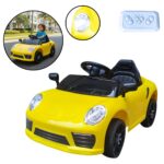 Mini Carro Elétrico 6V Amarelo - BW394AM - 1