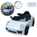 Mini Carro Elétrico 6V Branco - BW394BR - 1