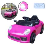 Mini Carro Elétrico 6V Rosa - BW394RS - 1