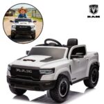 Mini Carro Elétrico 12V Licenciado Dodge Ram 1500 RHO Branco - BW426BR - 1