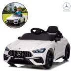 Mini Carro Elétrico 12V Licenciado Mercedes Benz Cle53 Branco - BW435BR - 1