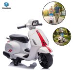 Mini Moto Elétrica 6V Licenciado Vespa Branco - BW433BR - 1