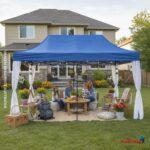Gazebo Articulado 3x6m Azul - IWCJ017AZ - 10