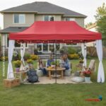 Gazebo Articulado 3x6m Vermelho - IWCJ017VM - 10
