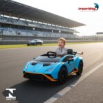 Mini Carro Licenciado 12V Lamborghini Huracan Sto Azul - BW403AZ - 10