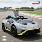 Mini Carro Licenciado 12V Lamborghini Huracan Sto Cinza - BW403CZ - 10