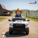 Mini Carro Elétrico 12V Licenciado Dodge Ram 1500 RHO Branco - BW426BR - 10