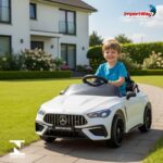 Mini Carro Elétrico 12V Licenciado Mercedes Benz Cle53 Branco - BW435BR - 10