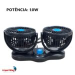 Mini Ventilador Duplo Automotivo 24V - IWMCA016 - 10