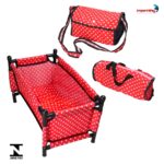 Kit Carrinho Boneca Infantil 5 peças - BW330VM - 10