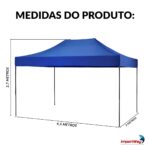 Gazebo Articulado 3x4,5m - IWCJ016 - 2