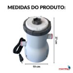 Filtro Piscina 3028L/H 110V - IWFP003 - 2