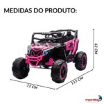 Quadriciclo Elétrico 12V Rosa - BW399RS - 2