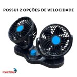 Mini Ventilador Duplo Automotivo 24V - IWMCA016 - 2
