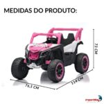 Quadriciclo Elétrico 12V Rosa - BW401RS - 2