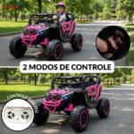 Quadriciclo Elétrico 12V Rosa - BW399RS - 3