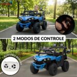 Mini Quadriciclo Elétrico 6V Azul - BW397AZ - 3
