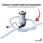 Filtro Piscina 3028L/H 110V - IWFP003 - 4