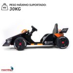 Mini Kart 12V Fe Licenciado Preto - BW405PT - 4