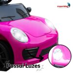 Mini Carro Elétrico 6V Rosa - BW394RS - 4