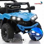 Mini Quadriciclo Elétrico 6V Azul - BW397AZ - 4