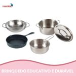Kit Cozinha Panela Infantil 14 Peças - BW347 - 4