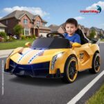 Mini Carro Elétrico 6v Amarelo - BW404AM - 5