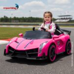 Mini Carro Elétrico 6v Rosa- BW404RS - 5