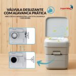 Vaso Sanitário Banheiro Portátil 20L - IWCAM001 - 5