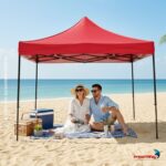 Gazebo Articulado 3x3m Vermelho - IWCJ015VM - 5