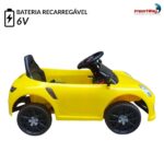 Mini Carro Elétrico 6V Amarelo - BW394AM - 6